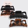 Black & Tort Classic Claw Clips 2pc Set - Jumbo
